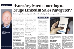 Hvonår giver det mening at bruge LinkedIn Sales Navigator?