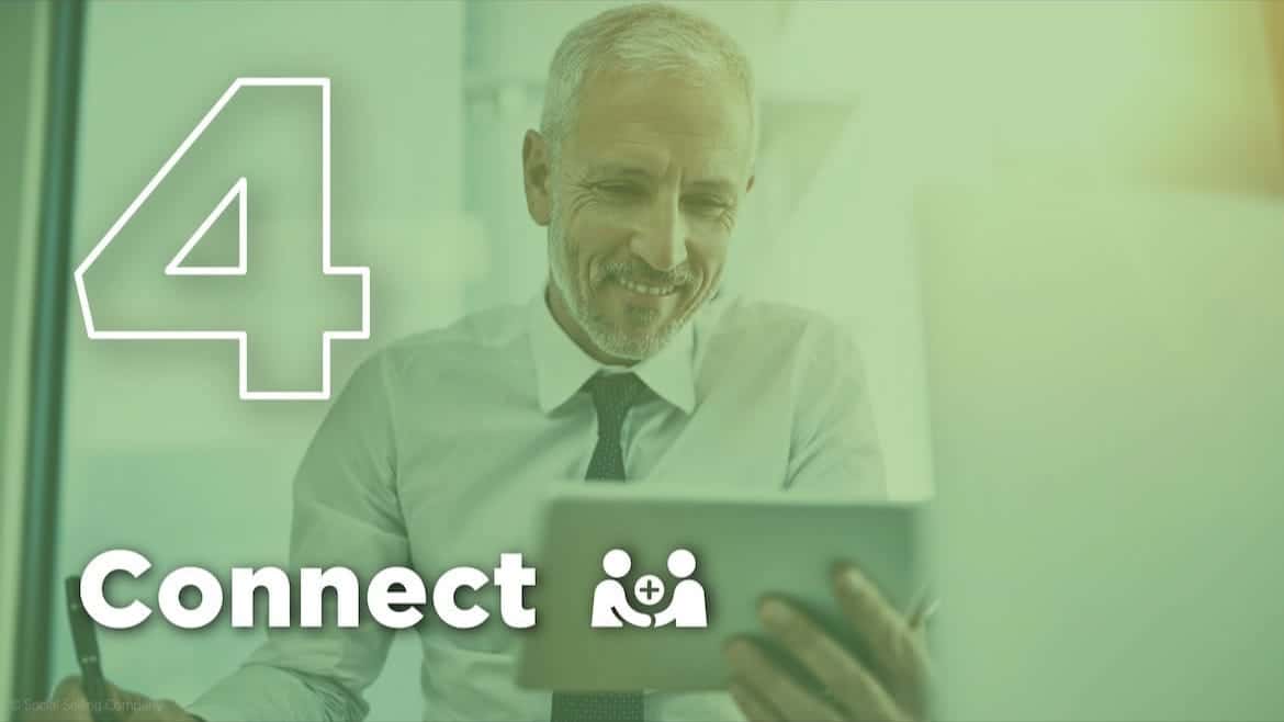 Connect er fjerde trin i SIICK-modellen og handler om at blive forbundet med dine kundeemner