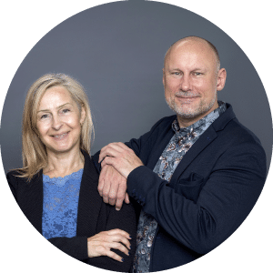 LinkedIn eksperterne Eva Sachse og Leif Carlsen fra Social Selling Company