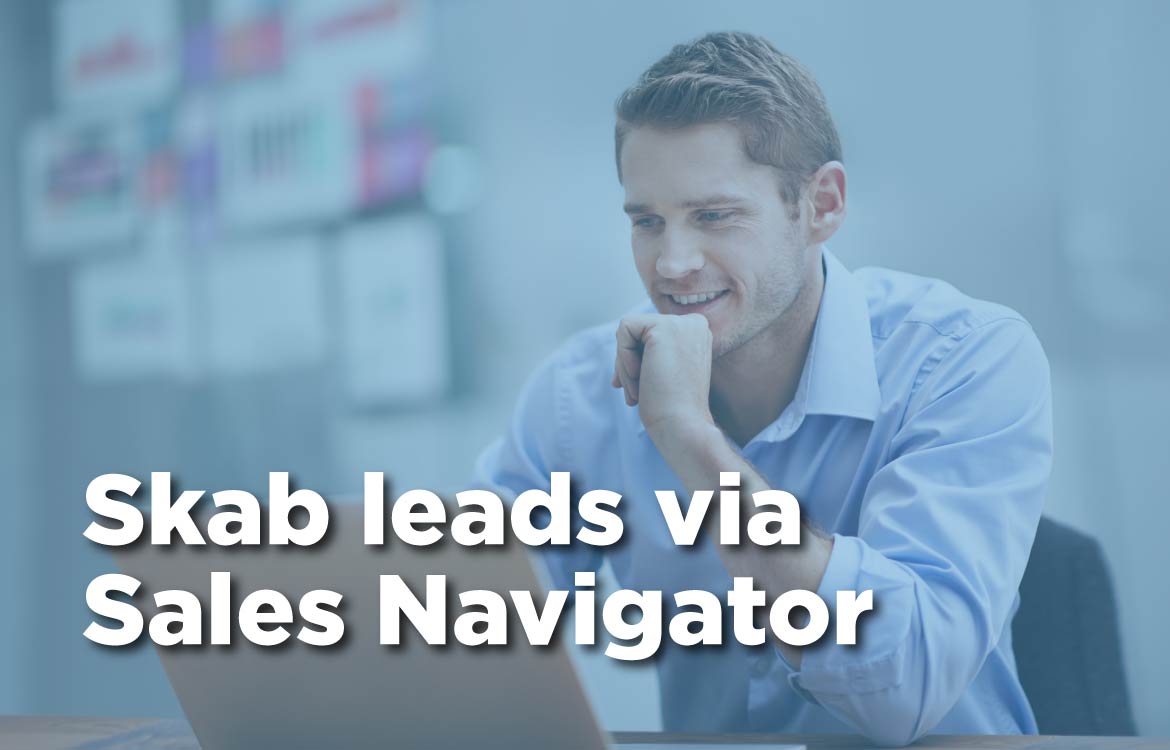 Her finder du link til information om virksomhedskurset "Sådan bruger I Sales Navigator til leadgenering og salg"